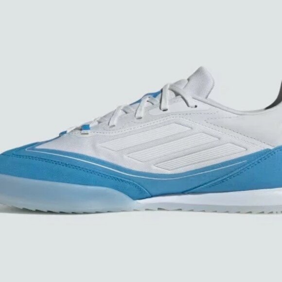 Size 11-adidas F50 Freestyle 24 Messi Men's Indoor Blue Soccer Cleats - Picture 2 of 8